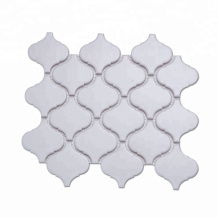 Arabesque Lantern Pattern Glazed Ceramic Mosaic Tiles